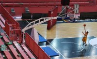 Basketball 1. Bundesliga 14/15 Hauptrunde: Walter Tigers Tuebingen - ratiopharm Ulm