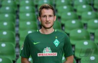 Fussball Bundesliga Saison 17/18: Teampraesentation SV Werder Bremen