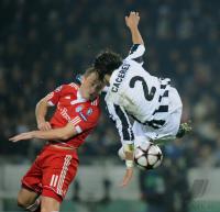 FUSSBALL  International CHL 09/10 : Juventus Turin - FC Bayern  Muenchen