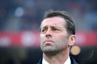 Fussball 1. Bundesliga : Trainer Michael Skibbe (Frankfurt)