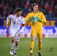 Fussball  1.Bundesliga   Saison 17/18: SC Freiburg - FC Bayern Muenchen