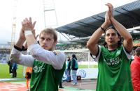 FUSSBALL, 1. BUNDESLIGA, 9. Spieltag: Werder Bremen, HUNT und PIZARRO