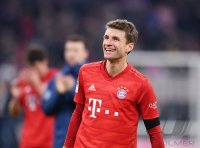 Fussball 1. Bundesliga Saison 19/20: FC Bayern Muenchen -  FC Schalke 04