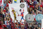 FUSSBALL 1. Bundesliga  FC Bayern - Kaiserslautern  Bayern Fans