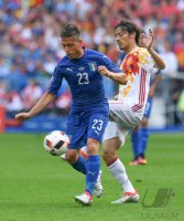 Fussball Europameisterschaft Achtelfinale 2016: Italien - Spanien