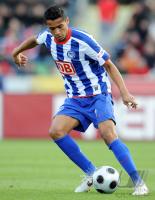 FUSSBALL 1. BUNDESLIGA: Berlin, CICERO Einzelaktion