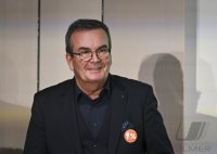 Dehoga Podium Tuebingen Bundestagswahl 2024: Fritz Engelhardt (Vorsitzender des Dehoga-Landesverbands)