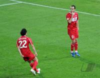 FUSSBALL EURO 2008: Tuerkei, Sentuerk und Altintop jubeln