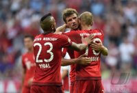 Fussball 1. Bundesliga Saison 15/16: FC Bayern Muenchen - Bayer 04 Leverkusen