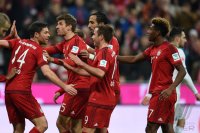 Fussball 1. Bundesliga Saison 15/16: FC Bayern Muenchen -  SV Werder Bemen