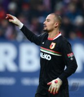 Fussball 1. Bundesliga, Saison 2012/2013:  Torwart Mohamed Amsif (FC Augsburg)