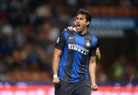 FUSSBALL SERIE A: Diego Milito (Inter Mailand)