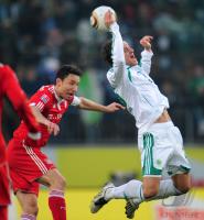 FUSSBALL, 1. BUNDESLIGA, 21. Spieltag: Wolfsburg - Bayern