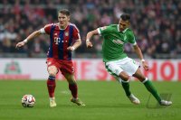 Fussball, 1. Bundesliga  Saison 2014/2015: SV Werder Bremen - FC Bayern Muenchen