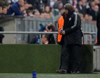 FUSSBALL  International CHL 09/10: FC Bayern  Muenchen - Olympique Lyon