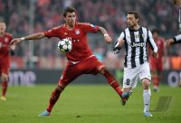 FUSSBALL INTERNATIONAL CHL VIERTELFINALE 12/13: FC Bayern Muenchen - Juventus Turin