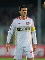 Fussball 1. Bundesliga  Saison 2011/2012:  Michael Ballack (Bayer 04 Leverkusen)
