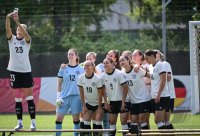 Fussball International Euro 2025,
Mannschaftsfoto Deutsche Frauen Nationalmannschaft