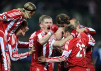 Fussball CHL  Saison 2010/2011: Inter Mailand - FC Bayern Muenchen