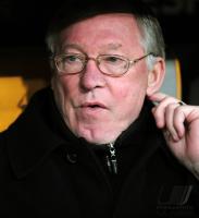 FUSSBALL International CHL 09/10: Trainer Sir  Alex  Ferguson (Manu)