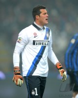 FUSSBALL International SERIE A 2011/2012:  Torwart Julio Cesar (Inter Mailand)