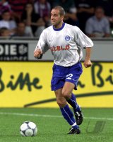 Fussball  1. Bundesliga  Ligacup  2000/2001: FC Bayern  M&Atilde;&frac14;nchen - Hertha BSC Berlin