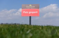 Platzsperrung bei Golfclub Schloss Kressbach Tuebingen