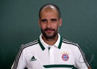 Fussball 1. Bundesliga 2013/2014:  Fototermin beim  FC Bayern Muenchen