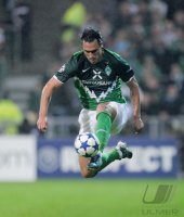 Fussball Champions League  Saison 2010/2011: Hugo Almeida (SV Werder Bremen)