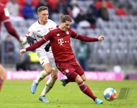 Fussball 1. Bundesliga Saison 21/22: FC Bayern Muenchen - Bayer 04 Leverkusen