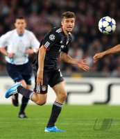 Fussball Champions League  Saison 2010/2011: Thomas Mueller (FC Bayern Muenchen)