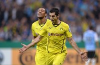Fussball DFB Pokal 2. Runde 13/14 : JUBEL Henrikh Mkhitaryan (Borussia Dortmund)