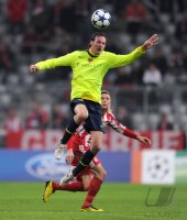 Fussball Champions League: FC Bayern  Muenchen  - FC Basel