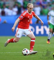 Fussball Europameisterschaft Achtelfinale 2016: Wales - Nordirland