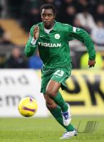 Fussball 1. Bundesliga: Wolfsburg, GRAFITE Einzelaktion