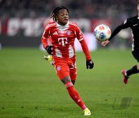 Fussball 1. Bundesliga  Saison  2025/2026  16. Spieltag FC Bayern Muenchen -  VfL Wolfsburg