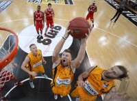 Basketball 1. Bundesliga 2012/2013 Testspiel:  Walter Tigers Tuebingen - FC Bayern Muenchen