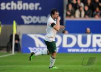 FUSSBALL  1. BUNDESLIGA  09/10  SC Freiburg  - SV Werder Bremen