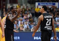 Basketball 1. Bundesliga 15/16 Hauptrunde: Walter Tigers Tuebingen - MHP Riesen Ludwigsburg