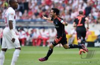 Fussball 1. Bundesliga Saison 14/15: VfB Stuttgart - Hamburger SV