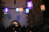 Laternenumzug Sankt Martinsumzug in Hirrlingen (Kreis Tuebingen)