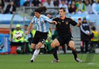 FUSSBALL WM 2010, VIERTELFINALE: ARGENTINIEN - DEUTSCHLAND