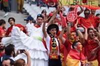 Fussball Europameisterschaft Achtelfinale 2016: Italien - Spanien