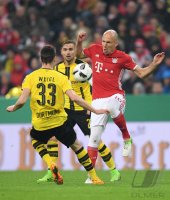 Fussball DFB Pokal Halbfinale 16/17: FC Bayern Muenchen - Borussia Dortmund