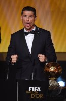 Fussball International  FIFA Ballon d Or 2014: Cristiano Ronaldo (Real Madrid / Portugal)