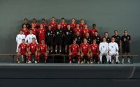 Fussball 1. Bundesliga 2010/2011:  Teamfoto FC Bayern Muenchen