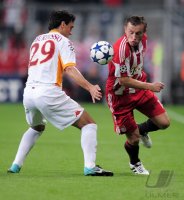 Fussball Champions League  Saison 2010/2011: FC Bayern - AS Rom