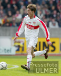 FUSSBALL   VfB Stuttgart - Bayer Leverkusen Alexander Hleb (VfB) am Ball