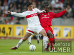 FUSSBALL 1. Bundesliga Spielszene VfB Stuttgart  -  SC Freiburg