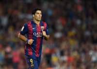 FUSSBALL International 2014/2015: Luis Suarez (Barca)